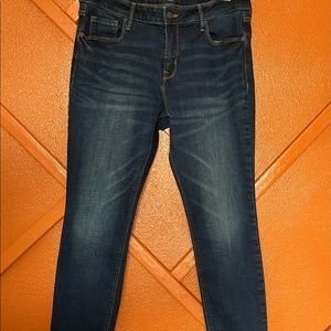 Old Navy Rock Star Super Skinny Blue Jeans